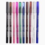 10 canetas delineadoras coloridas em gel